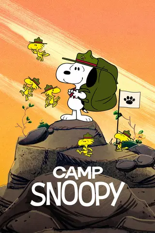 Snoopy Vai Acampar