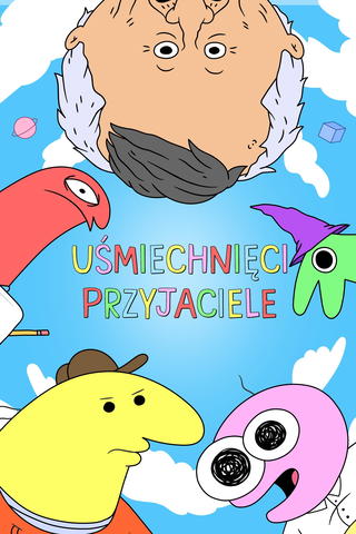 Uśmiechnięci przyjaciele