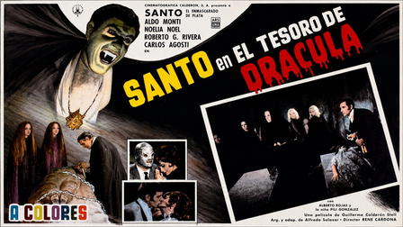 Santo en El tesoro de Drácula