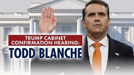Trump Confirmation Hearings: Todd Blanche