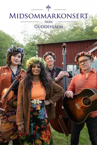 Midsommarkonsert från Guddehjälm - syntolkat
