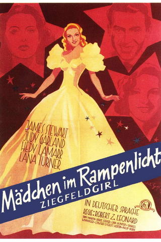 Mädchen im Rampenlicht