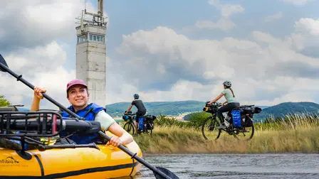 Bikerafting am Grünen Band