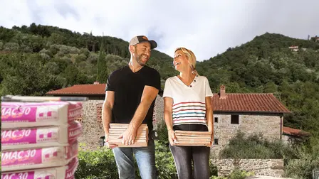 Reformas en pareja: una villa en la Toscana
