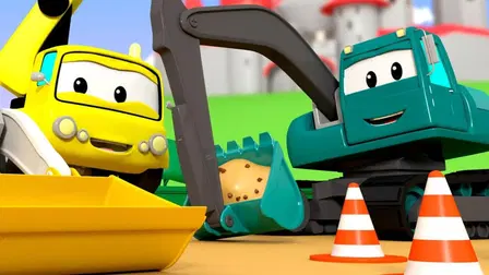 Der Bautrupp in Autopolis