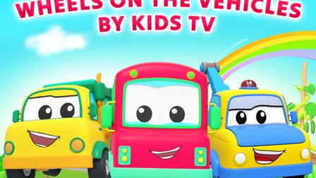 Wheels on the Vehicles by Kids TV