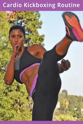 Cardio Kickboxing Routine