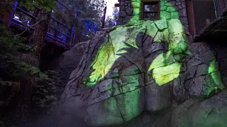 Villains Grove Ambiance at Oogie Boogie Bash | Disneyland Resort