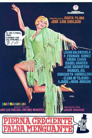 Pierna creciente falda menguante