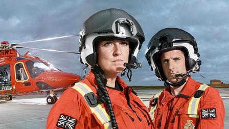 Akuthelikoptern Cornwall