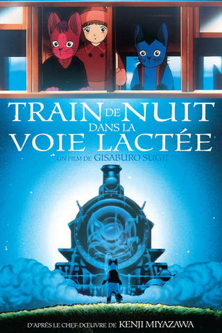 Train de nuit dans la voie lactée