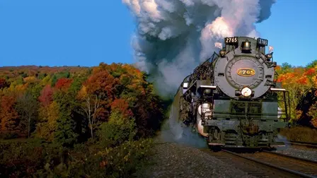 Trains of Fame - Steaming Up The New River Gorge