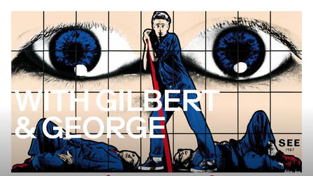 With Gilbert & George