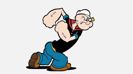 Popeye en voit de toutes les couleurs