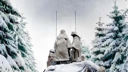 The Battle of the Bulge... The Brave Rifles