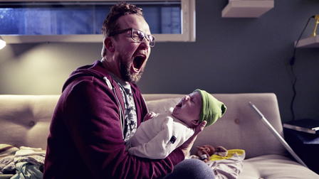 Man and a Baby