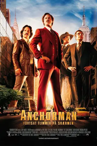 Anchorman 2: Fortsat flimmer på skærmen