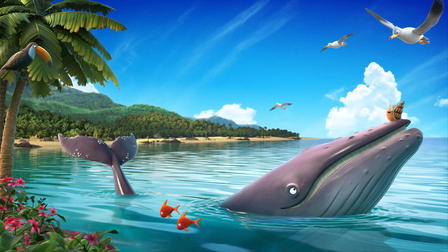 El caracol y la ballena