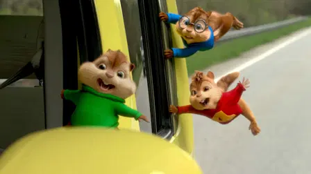 Alvin og de frække jordegern - På farten