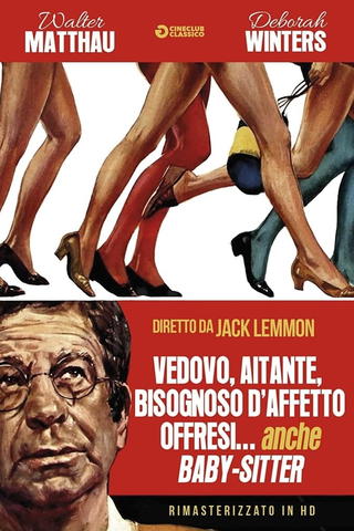 Vedovo aitante, bisognoso affetto offresi anche babysitter
