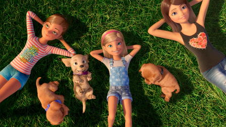 Barbie och hennes systrar i Det stora valpäventyret