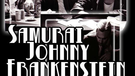 Samurai Johnny Frankenstein Black and White