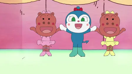 Anpanman: Let's Get Rhythm of the Hands, Anpanman and Wonder Parasol
