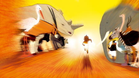 Kirikú y las bestias salvajes