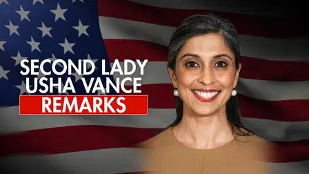 Second Lady Usha Vance Remarks