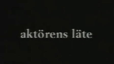 Aktörens läte