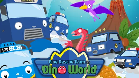 Blue Rescue Team in Dino World