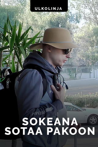 Sokeana sotaa pakoon