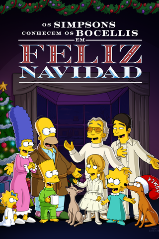 Os Simpsons conhecem os Bocellis em “Feliz Navidad”