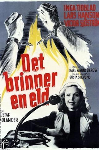 Det brinner en eld