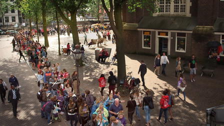 In Line For Anne Frank