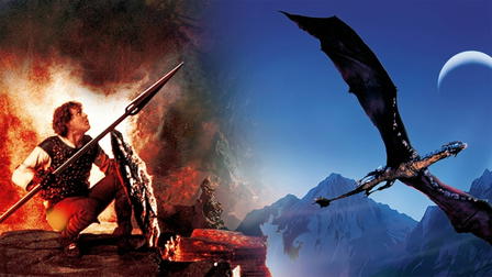 El dragón del lago de fuego
