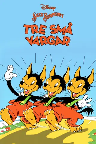 Tre små vargar