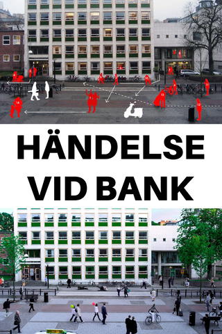 Händelse vid bank