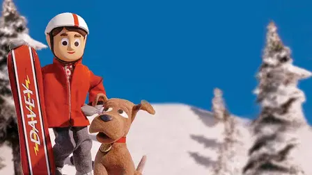 Davey and Goliath's Snowboard Christmas
