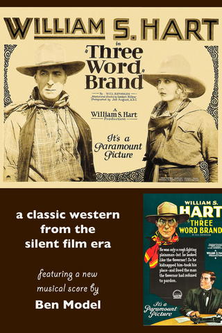 Three Word Brand - Wm. S. Hart western