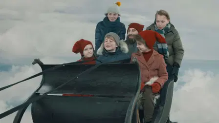 Familien Jul i nissernes land