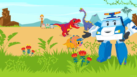 Robocar POLI Dinosaur Exploration