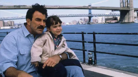 Tre mand og en lille dame