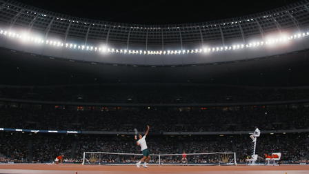 Roger Federer. Das Wiedersehen.