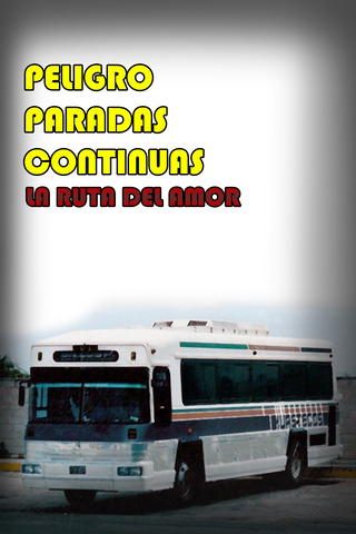 Peligro paradas continuas - La ruta del amor