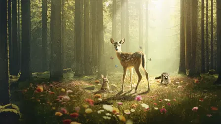 Bambi, a Life in the Woods