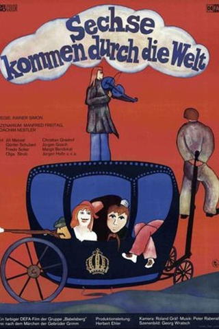 Sechse kommen durch die Welt