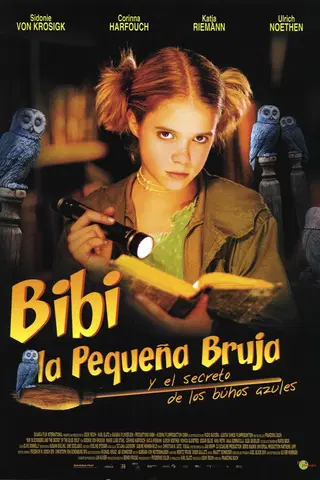 Bibi, la pequeña bruja, y el secreto de los búhos azules