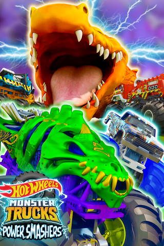 Hot Wheels Monster Trucks Power Smashers!