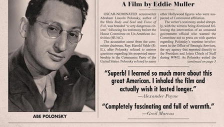Dangerous Citizen: The Life and Times of Abraham Polonsky